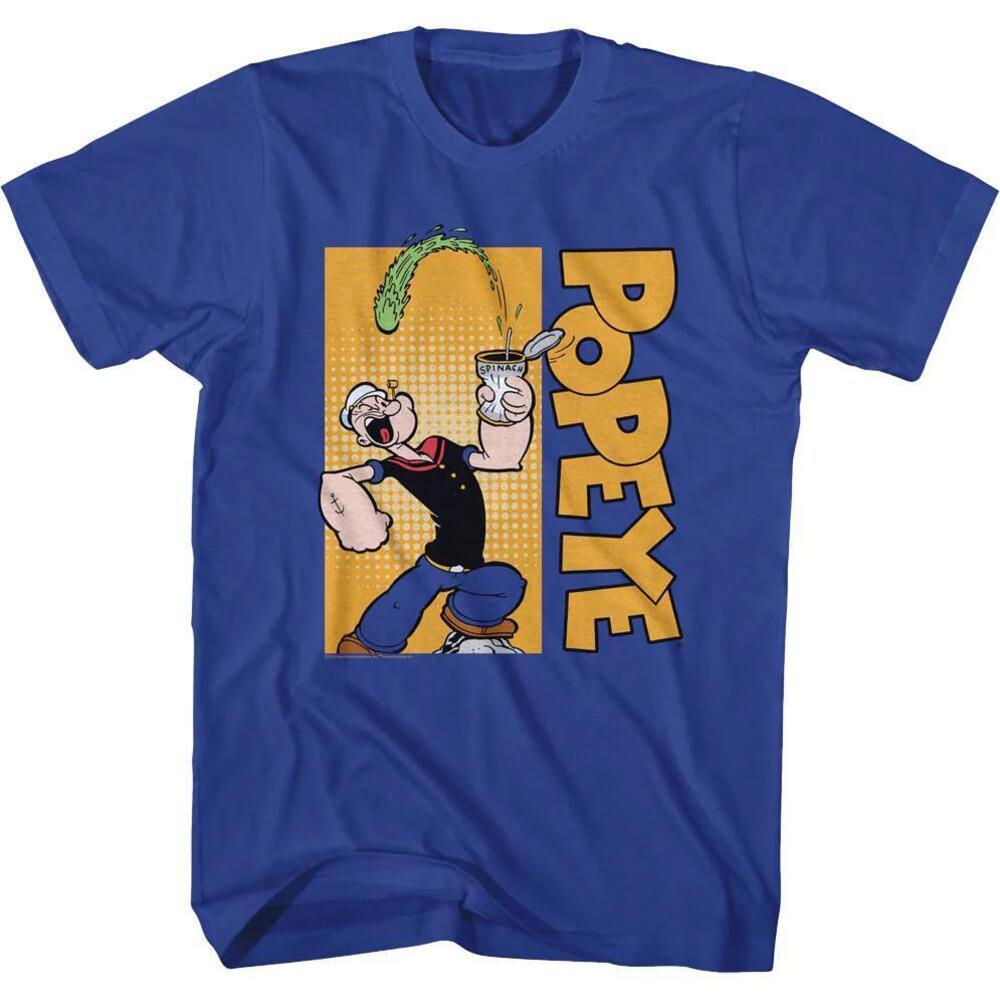 Crushing Spinach Can Popeye Tshirt